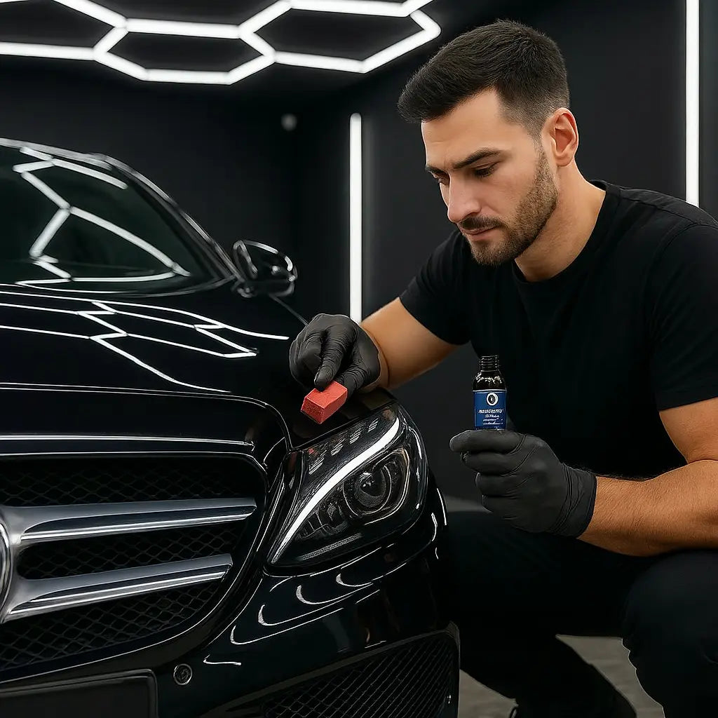 Керамично покритие за фарове от Detail14