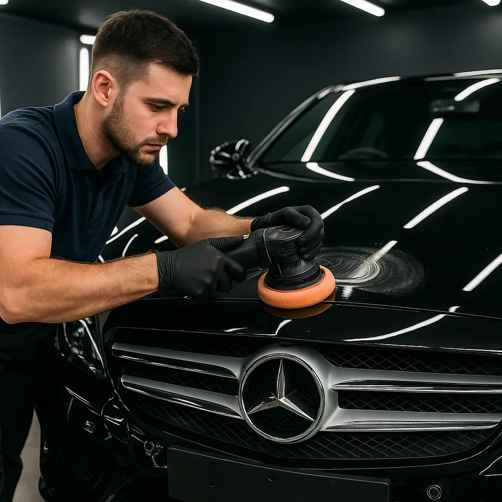 Полиране и пастиране в Бургас – възстановяване на боята с професионален детайлинг от Detail 14